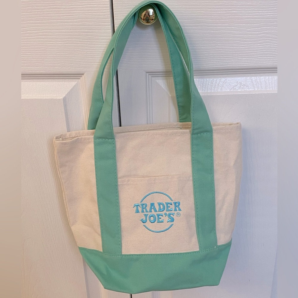 Trader Joe's Limited Edition Mini Canvas Tote